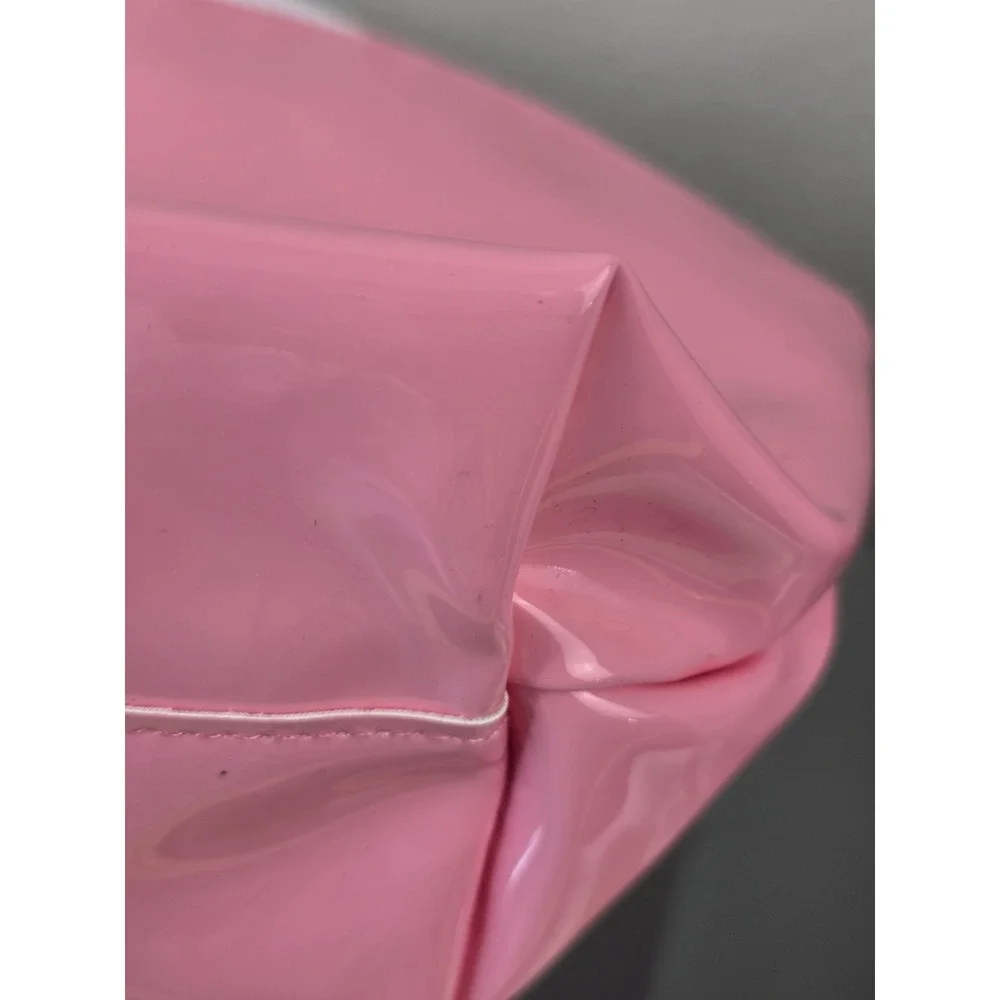 It Cosmetics Celebrate Your Beauty Pink Patent Leather Makeup Bag Dome Pouch